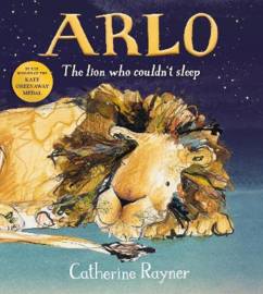 Arlo: The Lion Who Couldn’t Sleep Hardback (Catherine Rayner)