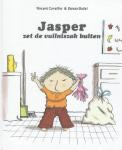 Jasper zet de vuilniszak buiten (Vincent Cuvelier)