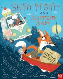 Shifty McGifty and Slippery Sam: The Missing Masterpiece (Tracey Corderoy, Steven Lenton) Hardback Picture Book