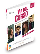 Via del Corso A2 SB + WB + Audio CD (x2) + DVD