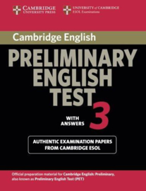Cambridge Preliminary English Test 3 Student's Book with answers