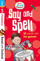 Stages 1-3: Biff, Chip and Kipper: Say and Spell Flashcards