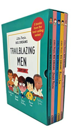 Little People, Big Dreams Trailblazing Men 5 Books by Maria Isabel Sanchez Vegara