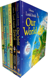 Usborne Look Inside 6 Books Collection Set