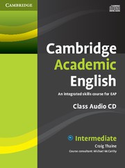 Cambridge Academic English B1+ Intermediate Class Audio CD