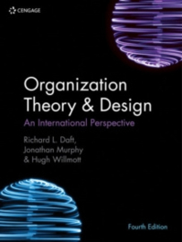 ORGANIZATION THEORY AND DESIGN 4E