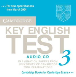 Cambridge Key English Test 3 Audio CD