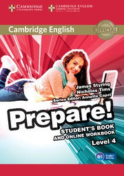 Cambridge English Prepare! Level4 Student's Book and Online Workbook