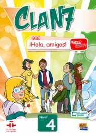 Clan 7 con ¡Hola, amigos! 4 - Libro del alumno