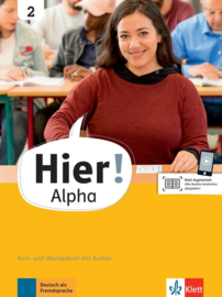 Hier! Alpha 2 Studentenboek en Übungsbuch met Audios