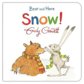 Bear and Hare: Snow! Board Book (Emily Gravett)