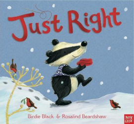 Just Right for Christmas (Birdie Black, Rosalind Beardshaw) Hardback Picture Book