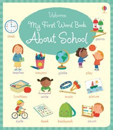 My first word book about school