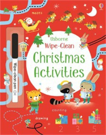 Wipe-clean Christmas activities