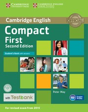 Compact First Second edition Student's Book with answers with CD-ROM with Testbank