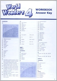 World Wonders 4 Workbook (with Key & No Cd)