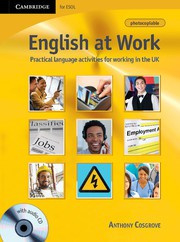 English at Work Book with Audio CD