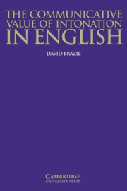 The Communicative Value of Intonation in English Paperback