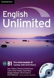 English Unlimited Combos Pre-intermediate B Combo with DVD-ROMs (2)