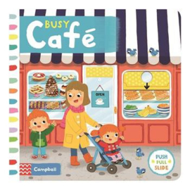 Busy Café Board Book (Louise Forshaw)