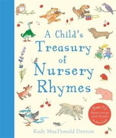 Child's Treasury Of Nursery Rhymes Hardback (Kady MacDonald Denton)