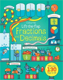 Lift-the-flap fractions and decimals