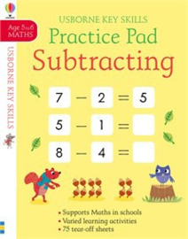 Subtracting practice pad 5-6