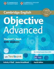 Objective Advanced Fourth edition Student's Book with answers with CD-ROM with Testbank