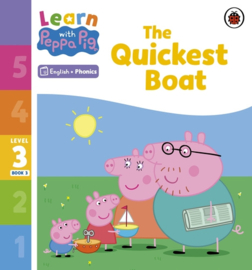 Learn with Peppa Phonics Level 3 Book 3 – The Quickest Boat (Phonics Reader)
