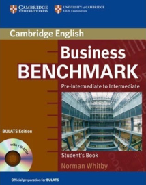 Business Benchmark Pre-Intermediate to Intermediate Student's Book with CD ROM BULATS Edition