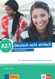 Deutsch echt einfach A2.1 Studentenboek en Oefenboek met Audio en Video online