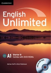 English Unlimited Combos Starter B Combo with DVD-ROMs (2)