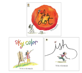 Creatrilogy Series By Peter H. Reynolds: illustrated 3 Books Collection Set