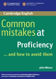 Common Mistakes at Proficiency ... and how to avoid them Paperback