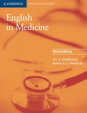 English in Medicine Third edition Book