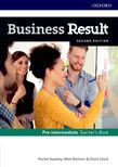 Business Result Pre-intermediate Teacher's Book And Dvd