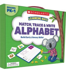 Learning Mats: Match, Trace & Write the Alphabet