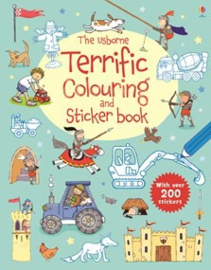 The Usborne terrific colouring and sticker book