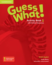 Guess What! Level1 Activity Book with Online Resources