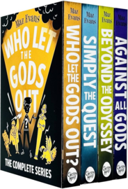 Who Let the Gods Out by Maz Evans Complete 4 Books Collection Box Set