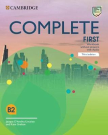 Complete First Third edition Workbook without Answers with Audio