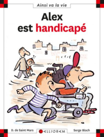 44. Alex est handicapé