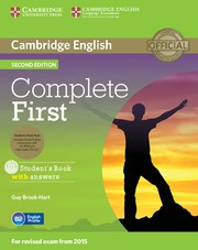 Complete First Second edition Student's Book Pack (Student's Book with answers with CD-ROM, Class Audio CDs (2))