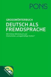 PONS Großwörterbuch Deutsch als Fremdsprache