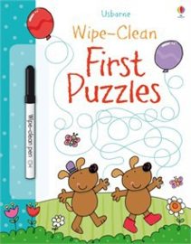 Wipe-clean first puzzles