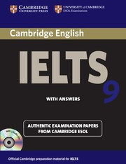 Cambridge IELTS 9 Student’s Book Pack(Student's Book with answers and Audio CDs (2))