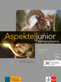 Aspekte junior B1 plus Oefenboek met Audio