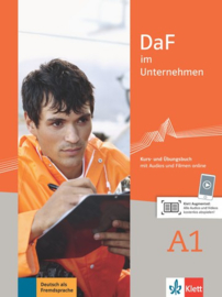 DaF im Unternehmen A1 Studentenboek en Übungsbuch met Audios en Filmen online
