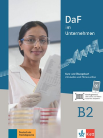 DaF im Unternehmen B2 Studentenboek en Übungsbuch met Audios en Filmen online