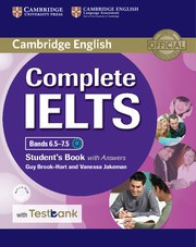 Complete IELTS Bands6.5-7.5C1 Student's Book with answers with CD-ROM with Testbank